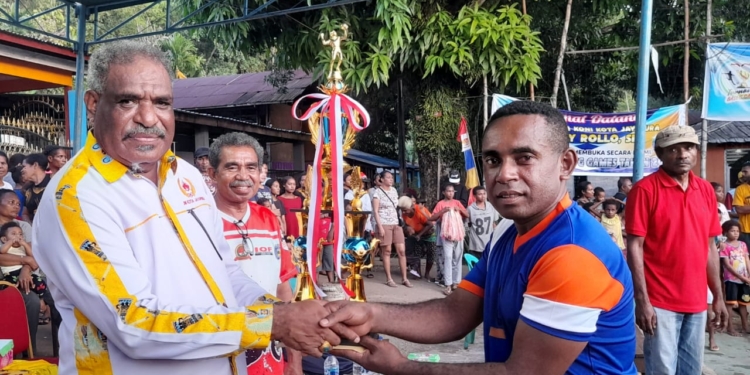 Lurah Tanjungria Beri Apresiasi Atas Suksesnya Turnamen Volli Se- Kelurahan Tanjungria 2024