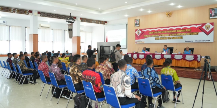 Pelaksanaan Sidang Kelulusan Akhir Penerimaan Bakomsus Polri T.A 2025