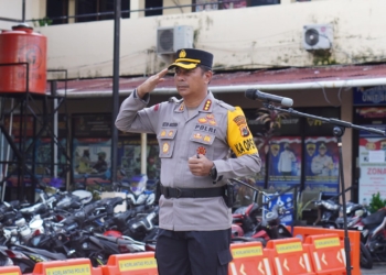 Polresta Jayapura Polda Papua Gelar Upacara Hari Kesadaran Nasional