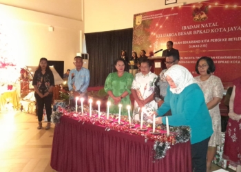 Wujudkan Sikap Toleransi Dalam Keakraban, BPKAD Kota Jayapura Gelar Ibadah Perayaan Natal 2024