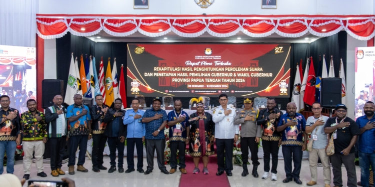 Tuntas Laksanakan Pilkada, PJ.Anwar Ajak Masyarakat Jaga Honai Besar Papua Tengah