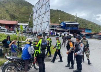 Di Puncak Jaya Patroli Dan Razia Sajam Jelang Pergantian Tahun Intens Di Lakukan Aparat TNI Polri