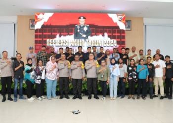 Kapolda Papua Apresiasi Peran Media Mengekspos Kinerja Polri Selama di Tahun 2024