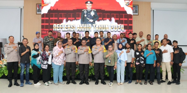 Kapolda Papua Apresiasi Peran Media Mengekspos Kinerja Polri Selama di Tahun 2024