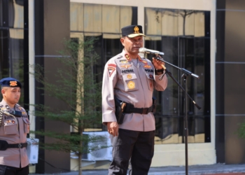 Kapolda Papua Pimpin Apel Perdana di Tahun 2025 dan Simak Pesannya