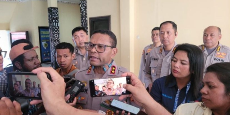 Kapolda Papua Kerahkan Satgas Operasi Damai Cartenz untuk Kejar Pelaku Kekerasan di Kab. Yalimo