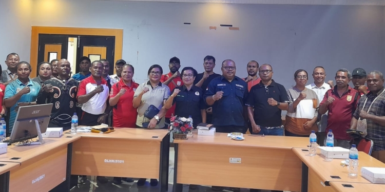 Bahas Retribusi Sampah Domestik Tahun 2025, DLHK dan Bapenda Gelar Pertemuan Bersama Lurah dan Distrik