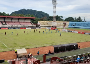Hasil Babak 1 Persipura Unggul 3-0 Atas Persikas Kabupaten Subang di Mandala