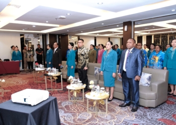 Yosina Anwar Damanik Resmi Lantik PJ TP-PKK Mimika Dan Puncak Jaya, Ini Pesan Penting PJ TP-PKK Papua Tengah
