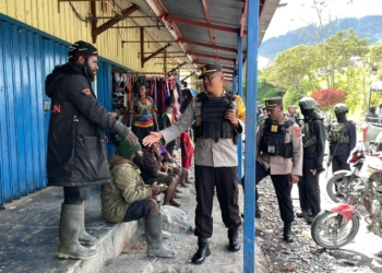 Kabupaten Puncak Jaya Polda Papua Gelar Patroli Dialogis dan Juga Razia