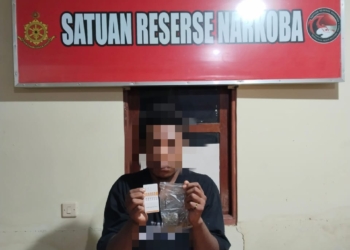 Seorang Pelajar Di Tangkap Aparat Polres Nabire, Karena Miliki Narkotika Jenis Ganja