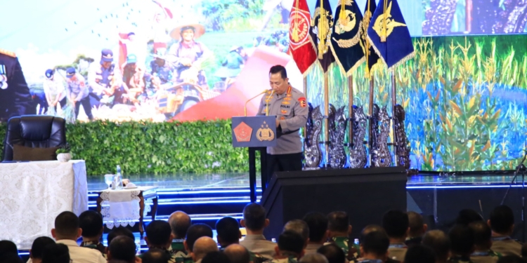 Kapolda Papua Hadiri Rapim TNI-Polri Tahun 2025 Yang di Hadiri Presiden RI