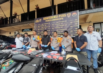 Selama Januari 2025, Polresta Berhasil Amankan 20 Orang Pelaku Karna Berbagai Tindakan Kejahatan