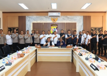 Kadiv Hubinter Polri Laksanakan Courtesy Call di Polda Papua