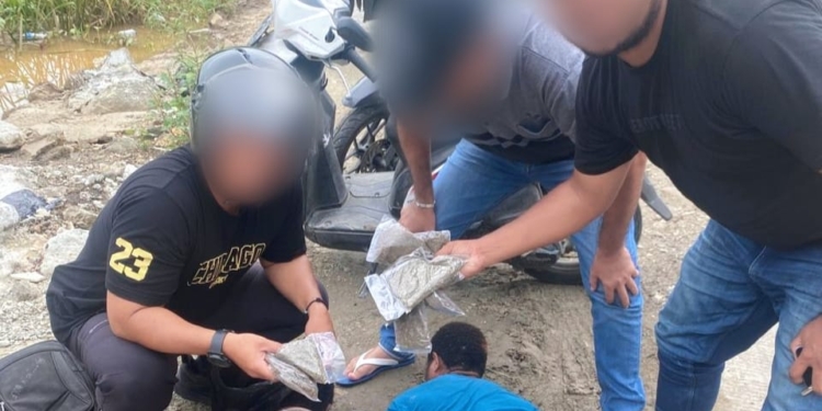 GW dan RE Berhasil di Tangkap Opsnal Narkoba Polresta, Karna Miliki Narkotika Jenis Ganja