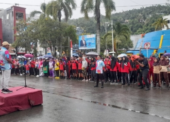 Pencanangan HUT Kota ke 115 Tahun di Barengi Pemeriksaan Kesehatan Gratis di Taman Imbi