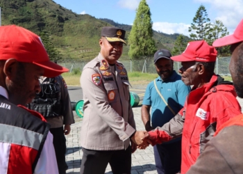 Kapolda Papua Tengah Sambangi Korban Aksi Saling Serang di Kab. Puncak Jaya