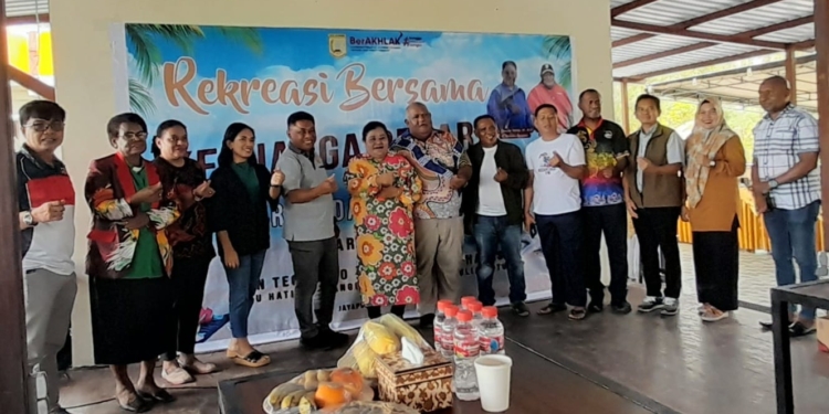 Hadiri Acara Rekreasi Bersama, Ini Pesan Penjabat Walikota Buat Sekertariat Daerah Kota Jayapura