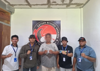 Polres Pegubin Tangkap Pelaku Tindak Pidana Narkotika jenis Sabu