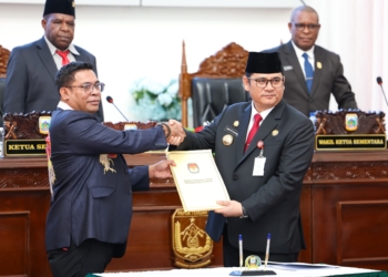 Hadiri Sidang Paripurna Penetapan Gubernur  dan Wakil Gubernur Terpilih, Ini Pesan Anwar Damanik
