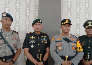 Polres Nabire Turunkan Ratusan Personil Gabungan Amankan Sidang Penetapan Kepala Daerah Terpilih Di DPR Dan DPRP