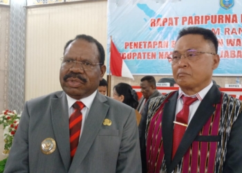 Kedua kalinya Dipercayakan 01 Nabire, Mesakh Magai Siap Lanjutkan Programnya
