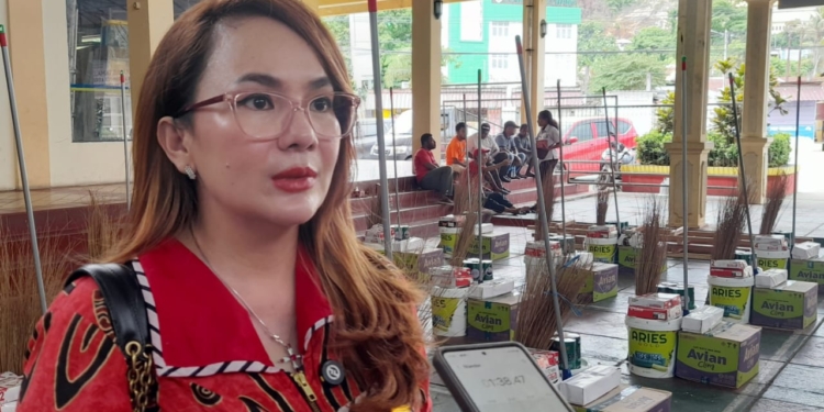 Ketua Komisi D DPR Kota Jayapura Apresiasi Kegiatan Padat Karya Pemkot Jayapura Tahun 2025