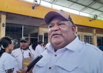 Pesan Sekda Kota Jayapura Bagi Kelompok Kerja Kegiatan Padat Karya Perkotaan Tahap I di T.A.2025