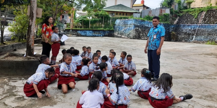 SD YPPK Kristus Raja Sambut Baik Program Bosda, Karna Ringankan Beban Orangtua Murid
