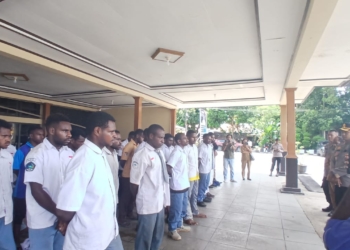 Terlibat Aksi Demo, Polres Nabire Amankan Puluhan Pelajar Dinabire, Kapolres : Kami Amankan dan Sudah Dipulangkan