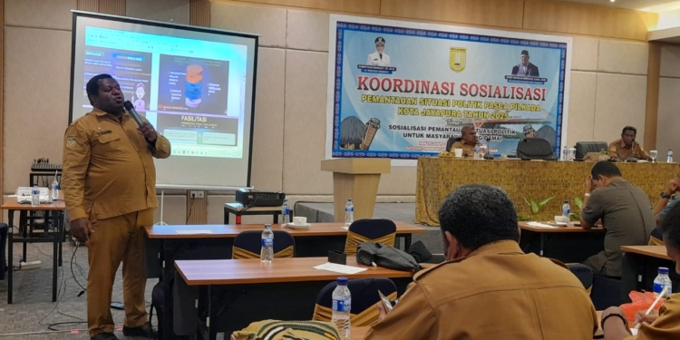 Kesbang Pol Kota Jayapura, Ajak Semua Pihak Jaga Situasi Kamtibmas Jelang Pelantikan Walikota Terpilih