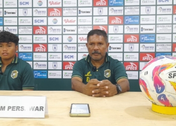 Liga 2 :  Tanpa Kemenangan Selama Kompetisi liga 2 Bergulir, Pelatih Persewar  Waropen Minta Maaf