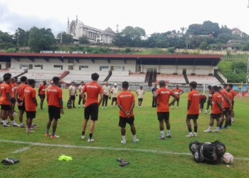 Hadapi Persibo di Babak Playoff, Skuad Mutiara Hitam Tingkatkan Intensitas Latihan, Kata Pelatih