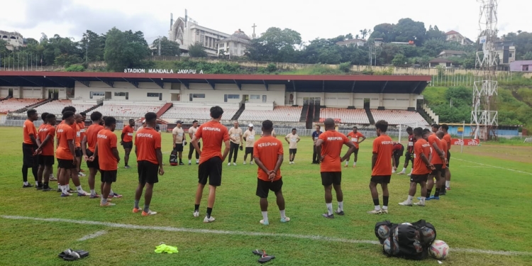 Hadapi Persibo di Babak Playoff, Skuad Mutiara Hitam Tingkatkan Intensitas Latihan, Kata Pelatih