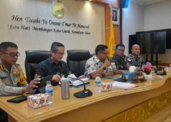 Pimpin Rapat Kordinasi Terakhir,  Ini Pesan PJ Walikota Kepada TPID Kota Jayapura Jelang Bulan Ramadan