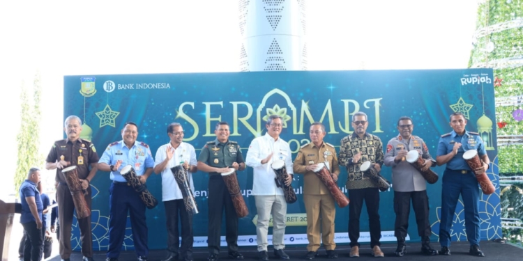 Kapolda Papua Hadiri Semarak Rupiah Ramadhan dan Berkah Idul Fitri (Serambi) Tahun 2025