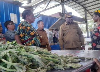 Keluhan Air Bersih di Pasar Baru Youtefa, Bakal di Jawab PT AMJRN