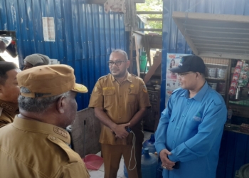 Keluhan Air Bersih di Pasar Baru Youtefa, Bakal di Jawab PT AMJRN