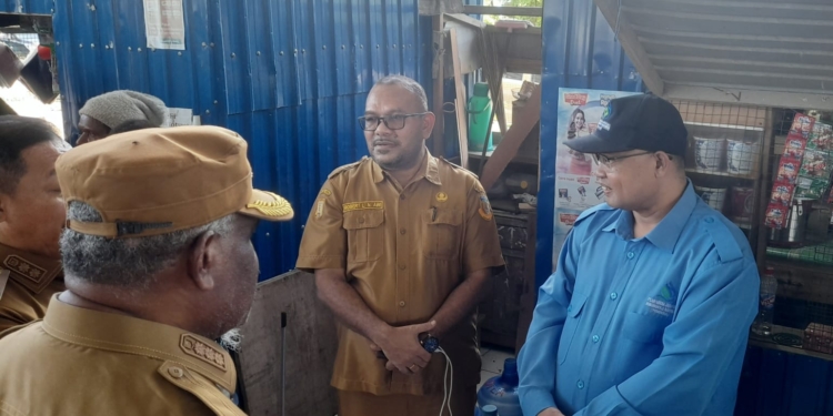 Keluhan Air Bersih di Pasar Baru Youtefa, Bakal di Jawab PT AMJRN