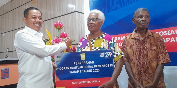 Bansos Tahap I 2025, Mulai di Salurkan PT Pos Indonesia Cab. JAYAPURA, Ini Total Penerimanya