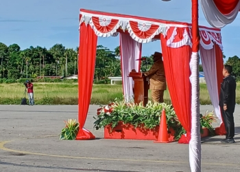Pimpin Apel Perdana, Gubernur Papua Tengah, Meki Nawipa Tegaskan Maksimalkan Pelayanan Ke Masyarakat.