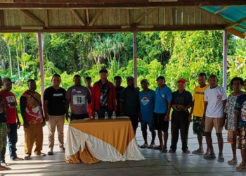 Kunker Anggota DPRK Nabire Ke Distrik Teluk Umar, Imanuel Ungkap 2 Sekolah Butuh Perhatian Pemerintah