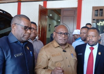 Gubernur Papua Tengah Meki Nawipa : Kedua Paslon Bupati Puncak Jaya, Sepakat Hentikan Konflik