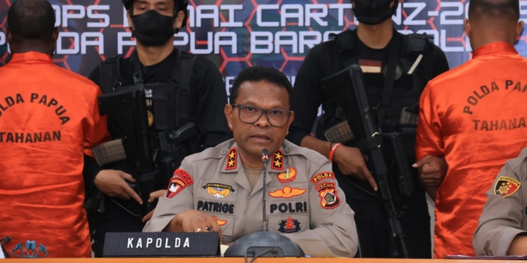 Sinergitas, 4 Polda Dan Satgas ODC Gagalkan Penyelundupan Senpi ke KKB Papua, Dan 7 Orang Ditangkap