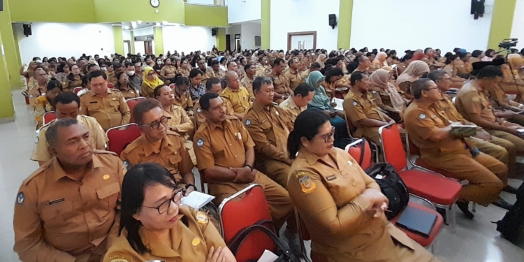 Tatap Muka Perdana Dengan Kepala Sekolah Se-Kota Jayapura, Ini Yang di Harapkan Walikota Jayapura