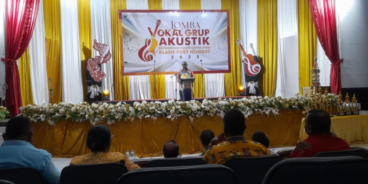 Pemerintah Kota Jayapura Sambut Baik Kegiatan Lomba Vokal Grup Akustik, PKB Se – Klasis Port Numbay 2025