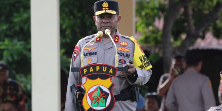 Apel Gabungan Gelar Pasukan Operasi Kepolisian Terpusat “KETUPAT” di Pimpin Kapolda