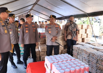 Kapolda Hadiri Bazar Ramadan Polri Presisi dan Baksos Bhayangkari 2025