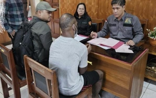 KKB Kamenak Gire Resmi Diserahkan ke Kejari Nabire, Atas Kasus Pembunuhan Anggota Satgas Mandala IV di Kali Mawar