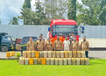 1 Mobil Tangki BBM 10 Ribu Liter dan 4 Orang di Tangkap, Akibat Penyalagunaan BBM Bersubsidi